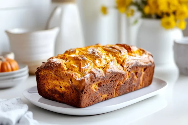Freshly Baked Pumpkin Sourdough Bread