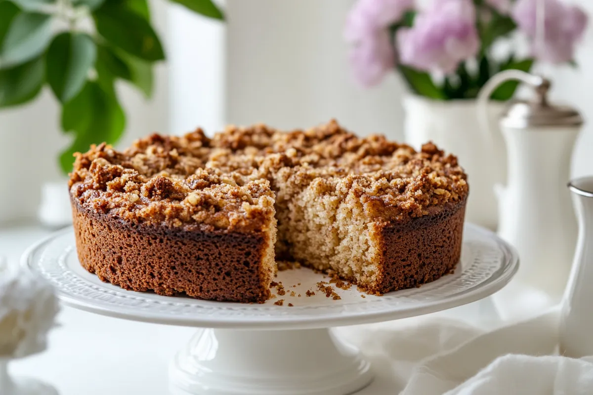 Tips for coffee cake recipe with oatmeal streusel​