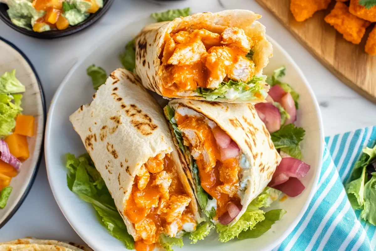 Tips for Buffalo Chicken Wrap