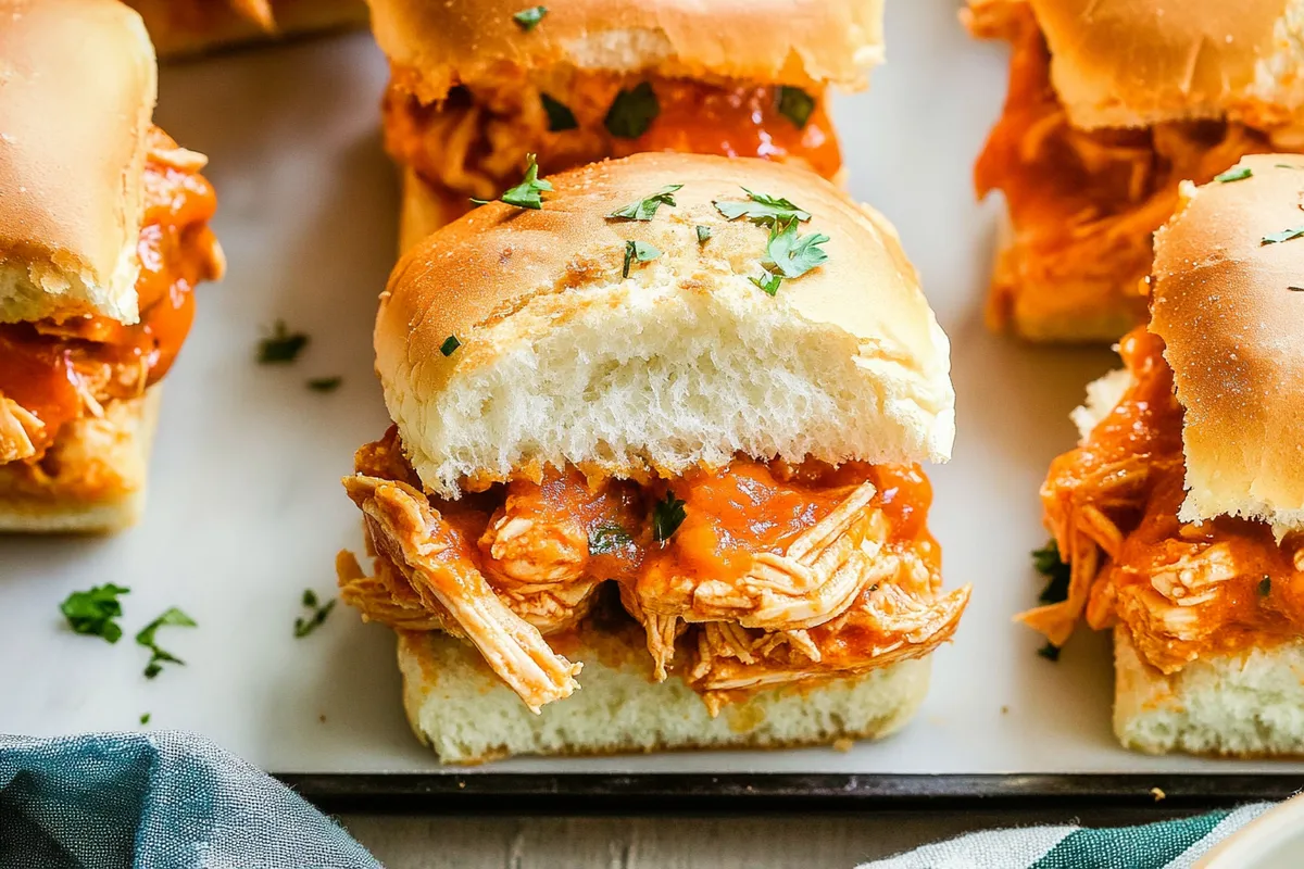Tips for Buffalo Chicken Sliders