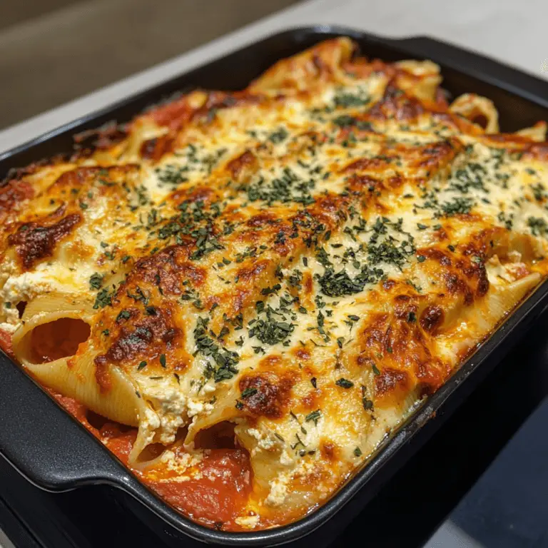 Delicious Stuffed Shells With Ricotta Cheese