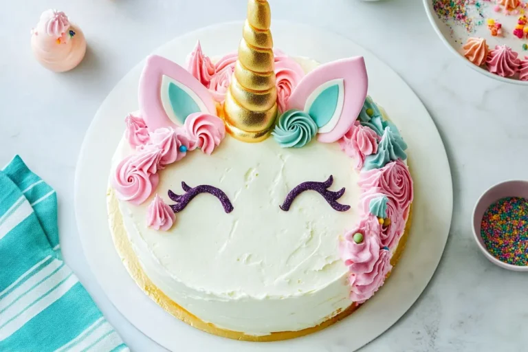 Bright and whimsical unicorn cake design perfect for 2025 celebrations. Follow these easy recipes to create your own magical dessert.