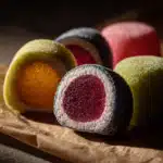 Cross-section of Labubu Candy with fizzy core